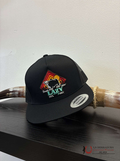 GORRAS LAZY J NEGRAS 2013