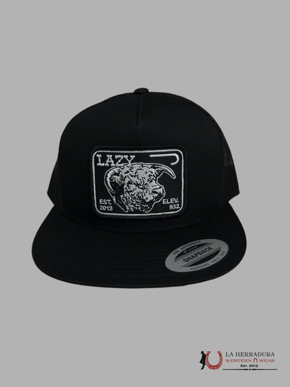 GORRAS LAZY J NEGRAS