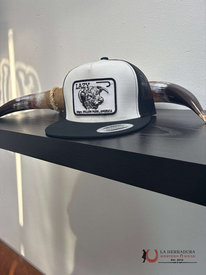 GORRAS LAZY J BLANCAS Y NEGRAS 2.3