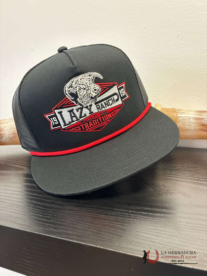 GORRAS LAZY J NEGRO ROJO