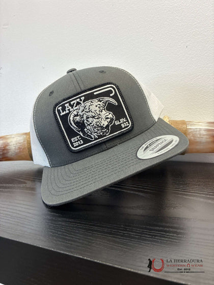 GORRAS LAZY J GRISES Y BLANCAS Y NEGRAS