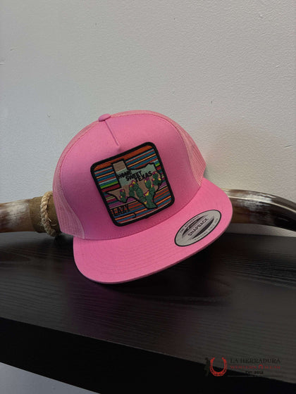LAZY J GORRAS ROSAS HOGAR DULCE TEXAS