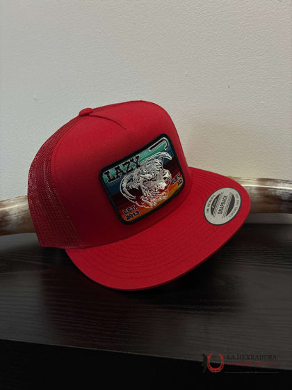 GORRAS ROJAS LAZY J Estilo 3.3 multicolor