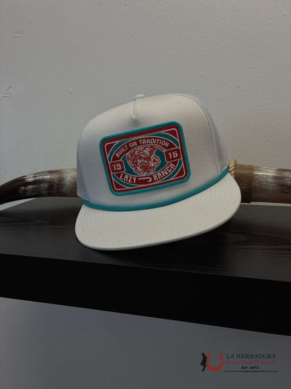 GORRAS LAZY J BLANCAS 1915