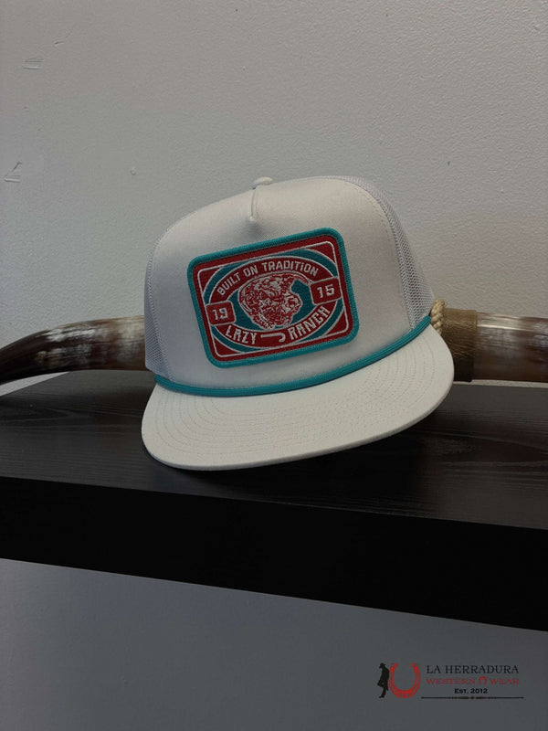 GORRAS LAZY J BLANCAS 1915