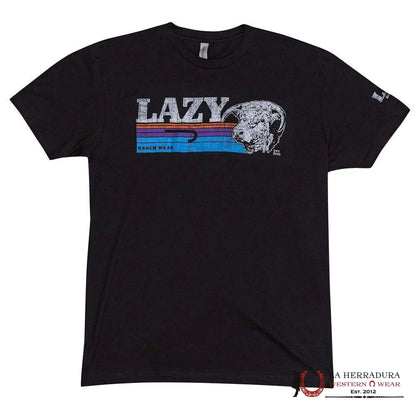 LAZY J RANCH SUNSET RETRO TSHIRT