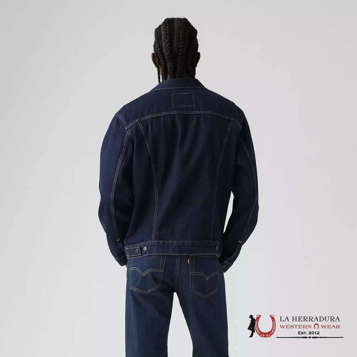 LEVI'S SUPER DARK BLUE TRUCKER JACKET - 723340134 - La Herradura