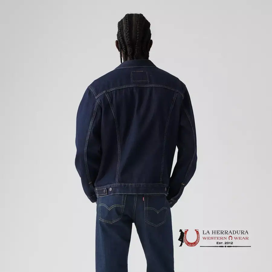 Levi´s Super Dark Blue Trucker Jacket 134 Ropa Hombres