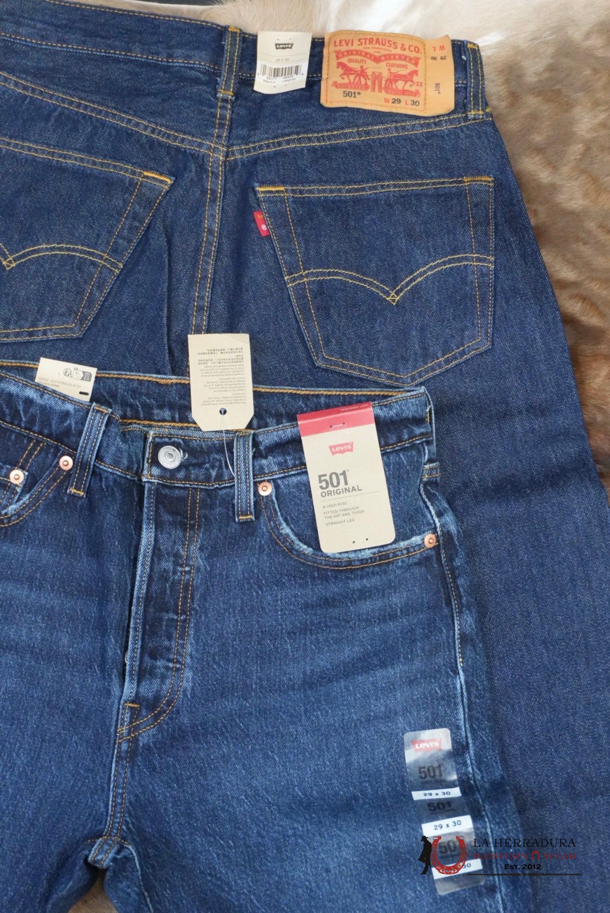 Levi’s MENS 501 Original Straight Leg Jean- Denim ROPA HOMBRES