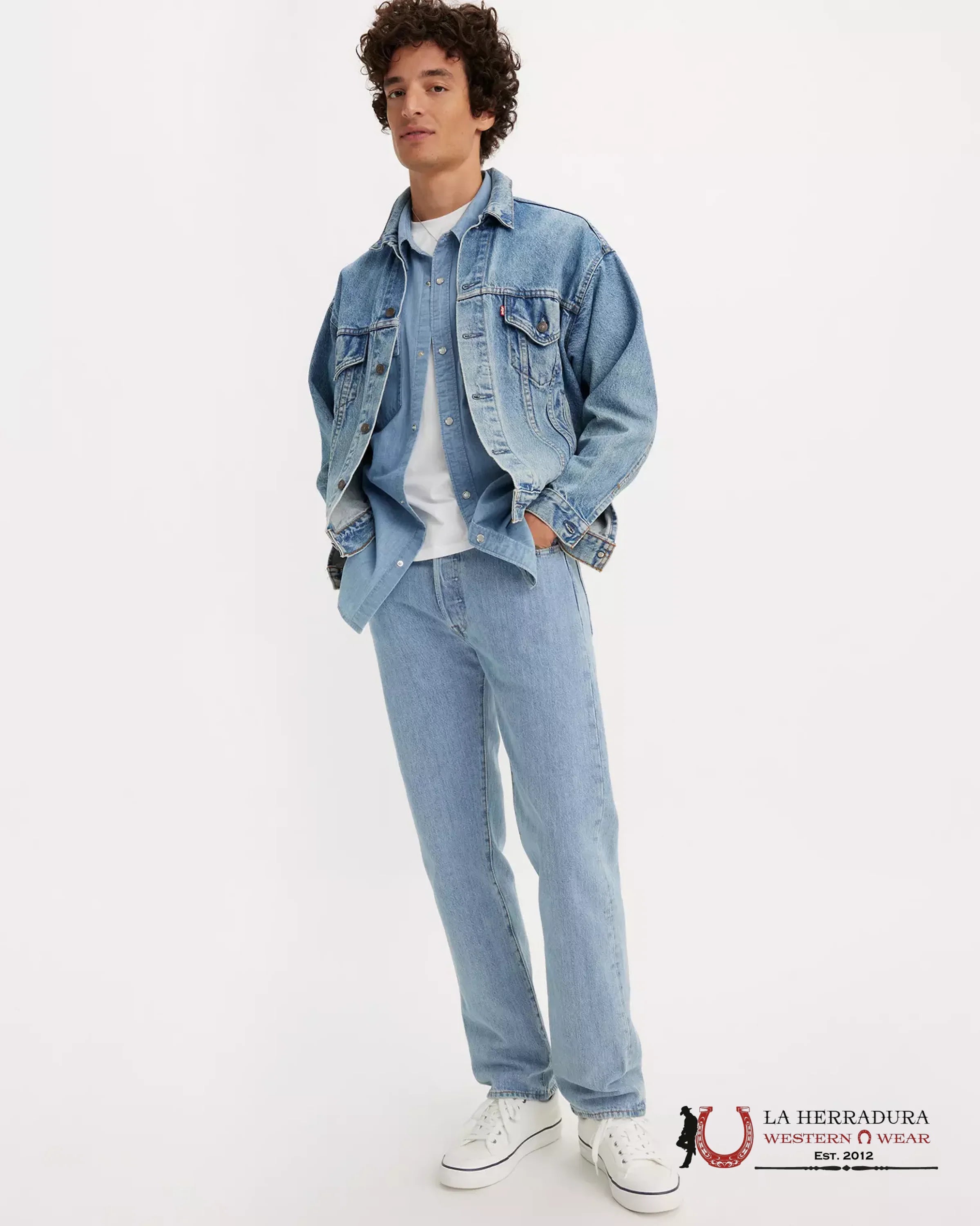 Levi’s men’s 501 Original Straight Leg Jean- Denim 005010134 ROPA HOMBRES