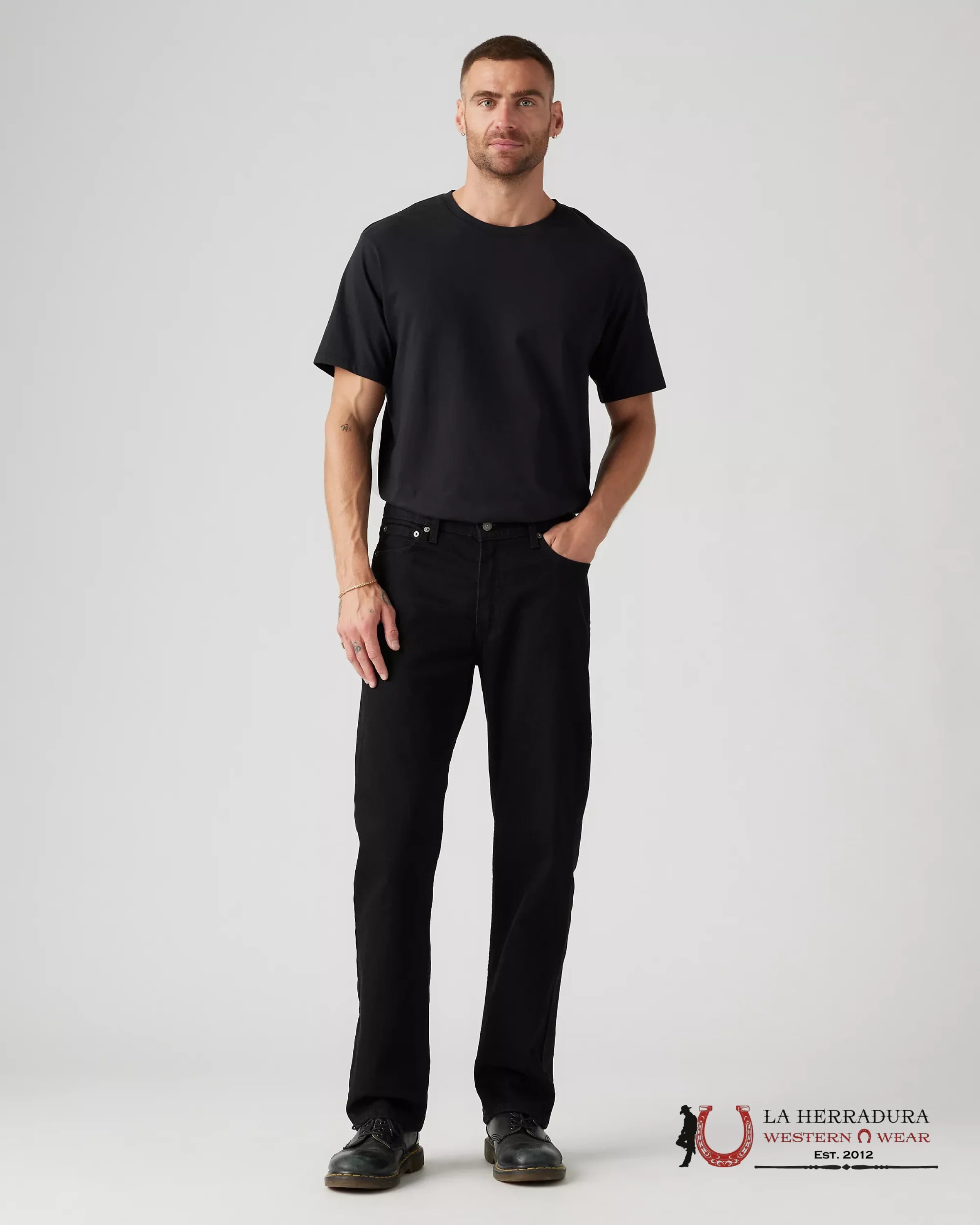 LEVI’S MEN’S 514 STRAIGHT BLACK ROPA HOMBRES
