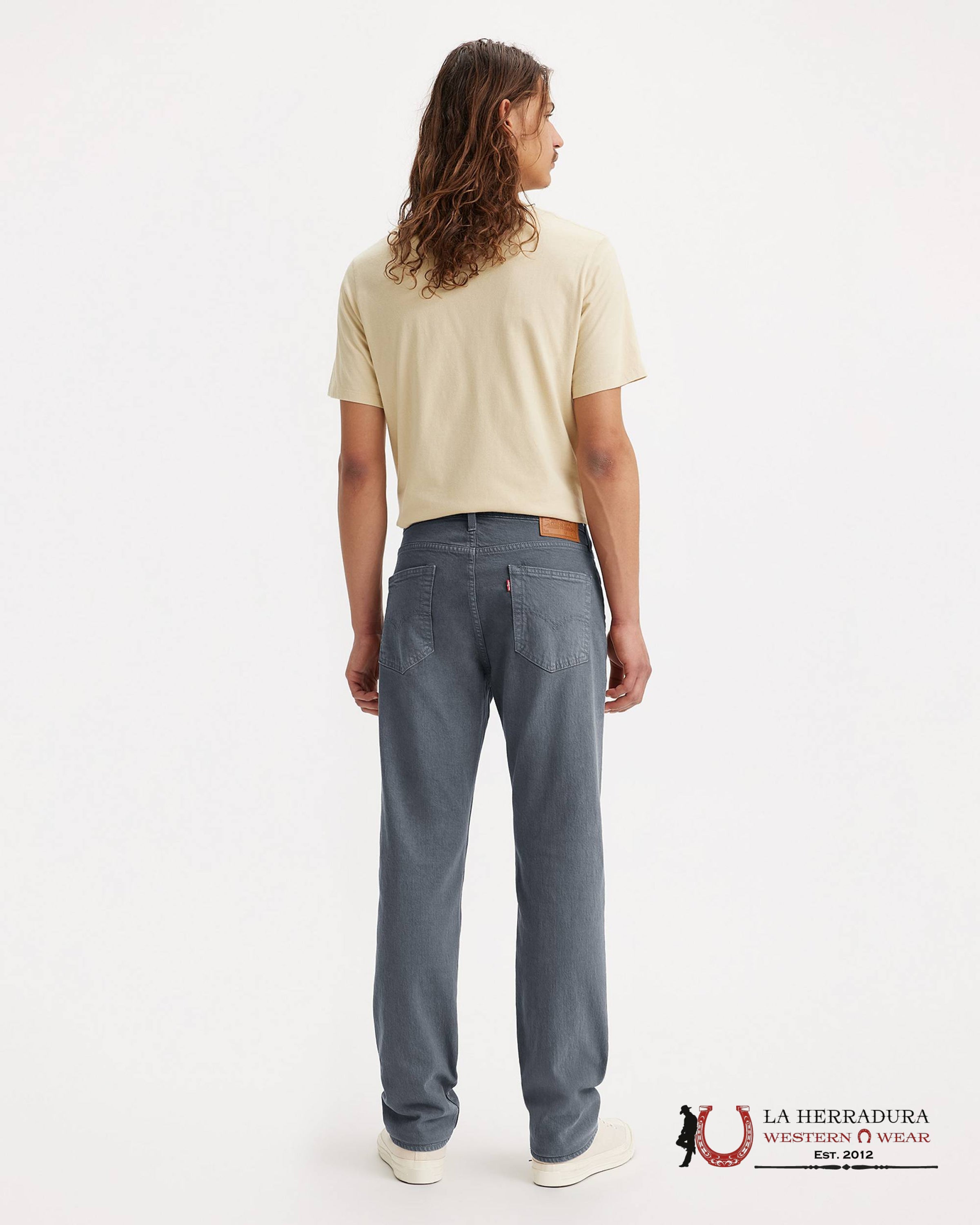 LEVI’S MEN’S 514 STRAIGHT CHARCOAL - 005141780 ROPA HOMBRES