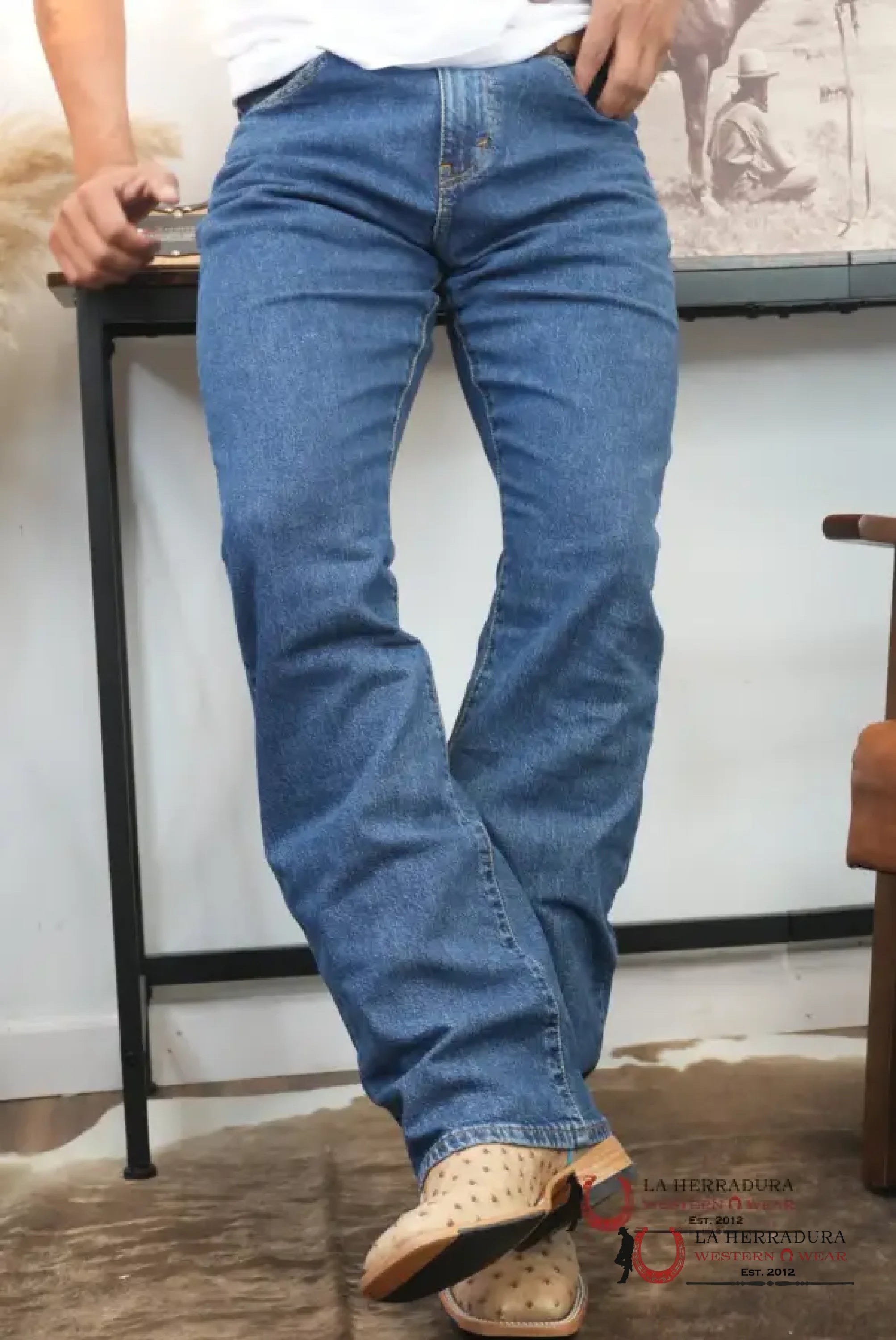 LEVI’S MEN’S 517 BOOTCUT LIGHT DENIM JEANS - 4891 ROPA HOMBRES