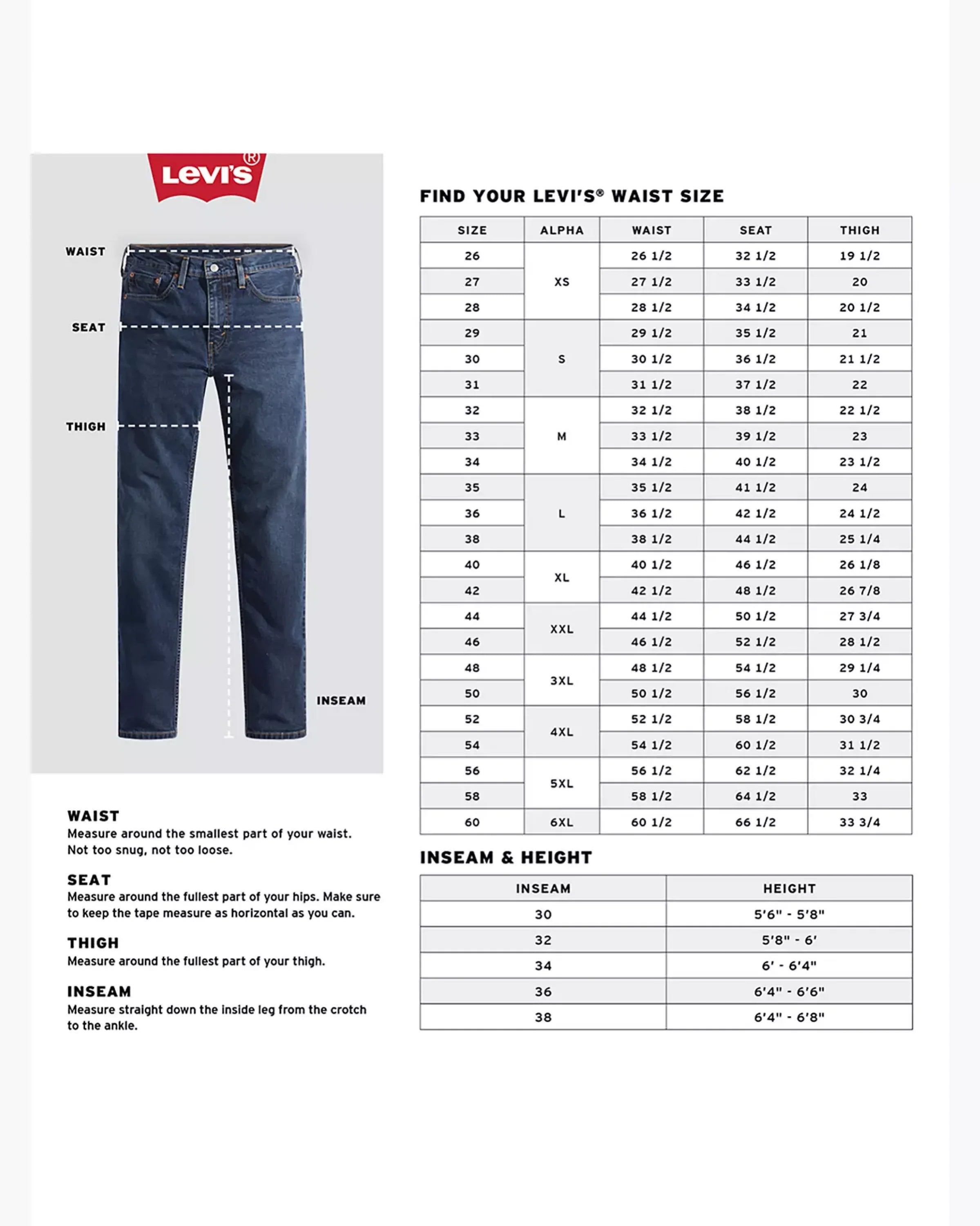 LEVI’S MENS 527 STANDARD STRETCH BOOT CUT JEANS ROPA HOMBRES