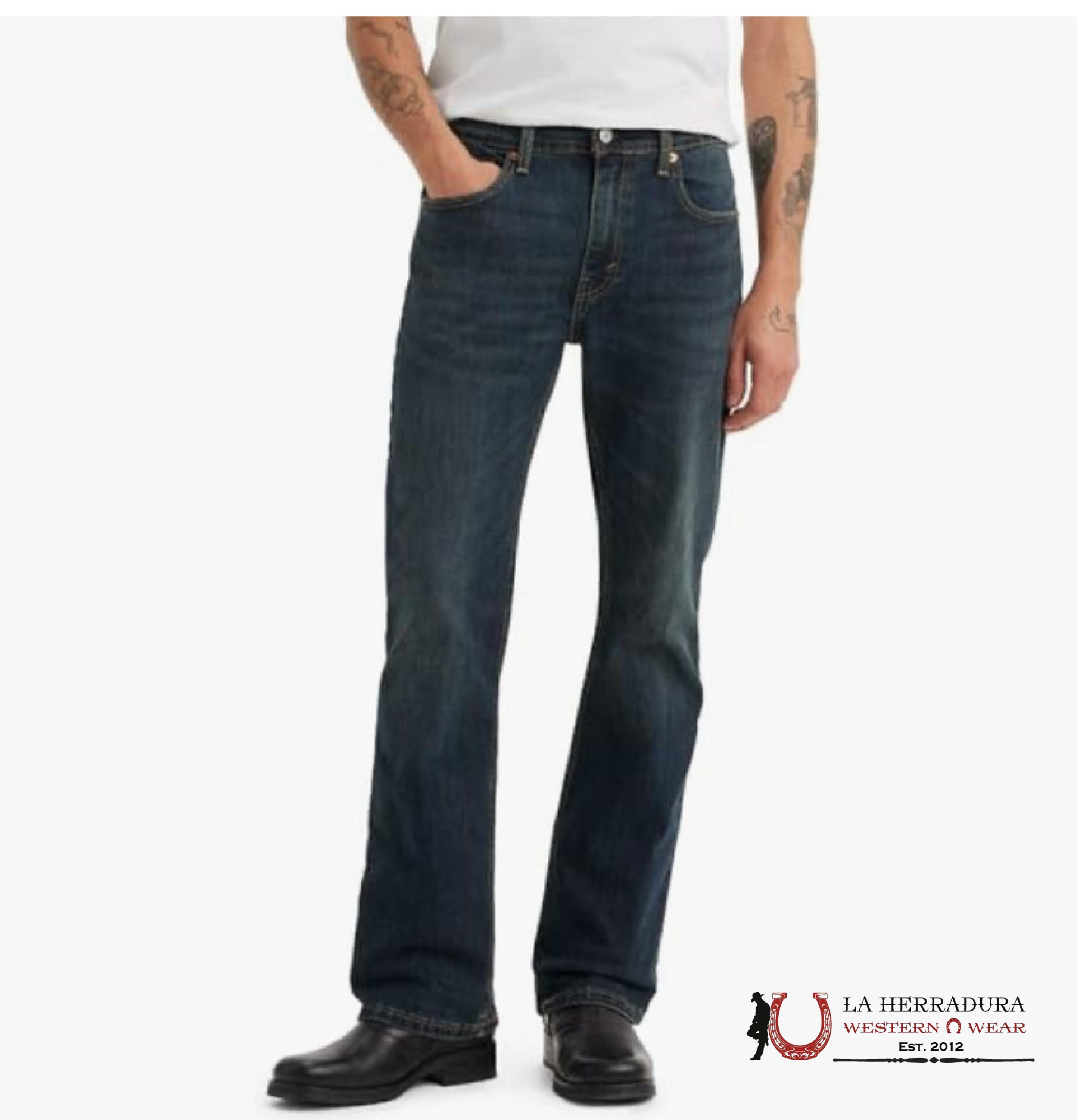 LEVI’S MENS 527 SLIM BOOTCUT STRETCH JEANS ROPA HOMBRES