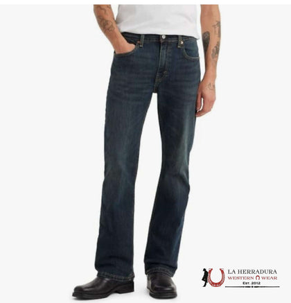 LEVI’S MENS 527 SLIM BOOTCUT STRETCH JEANS - 055270713
