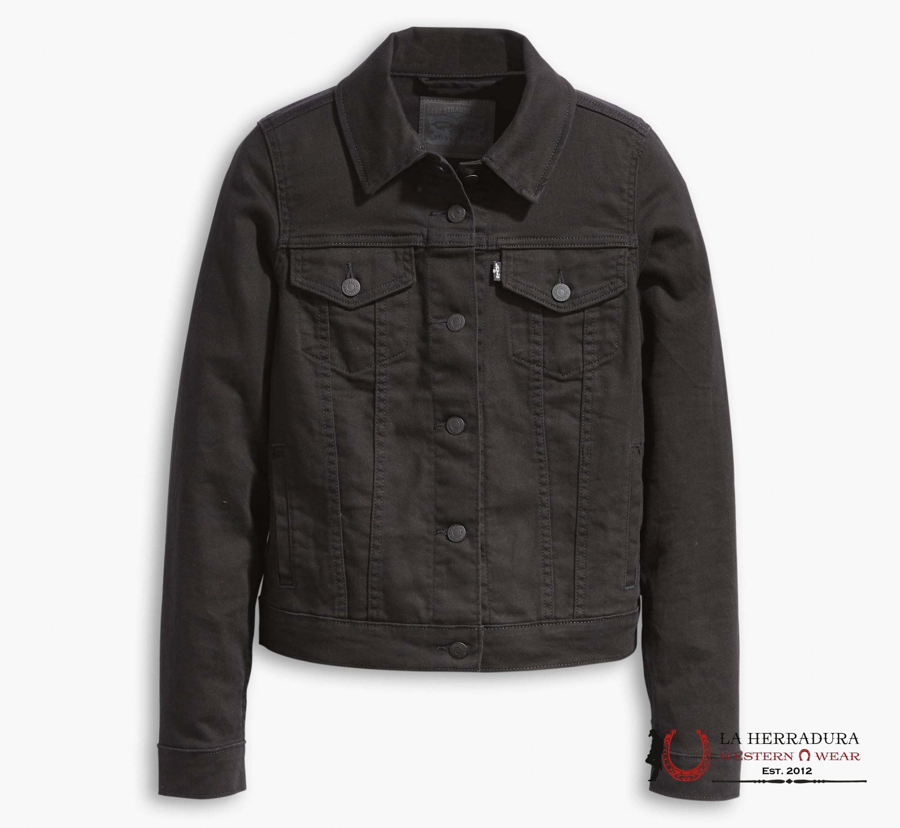 Levi’s Original Black Trucker Jacket Ladies Ropa Mujeres