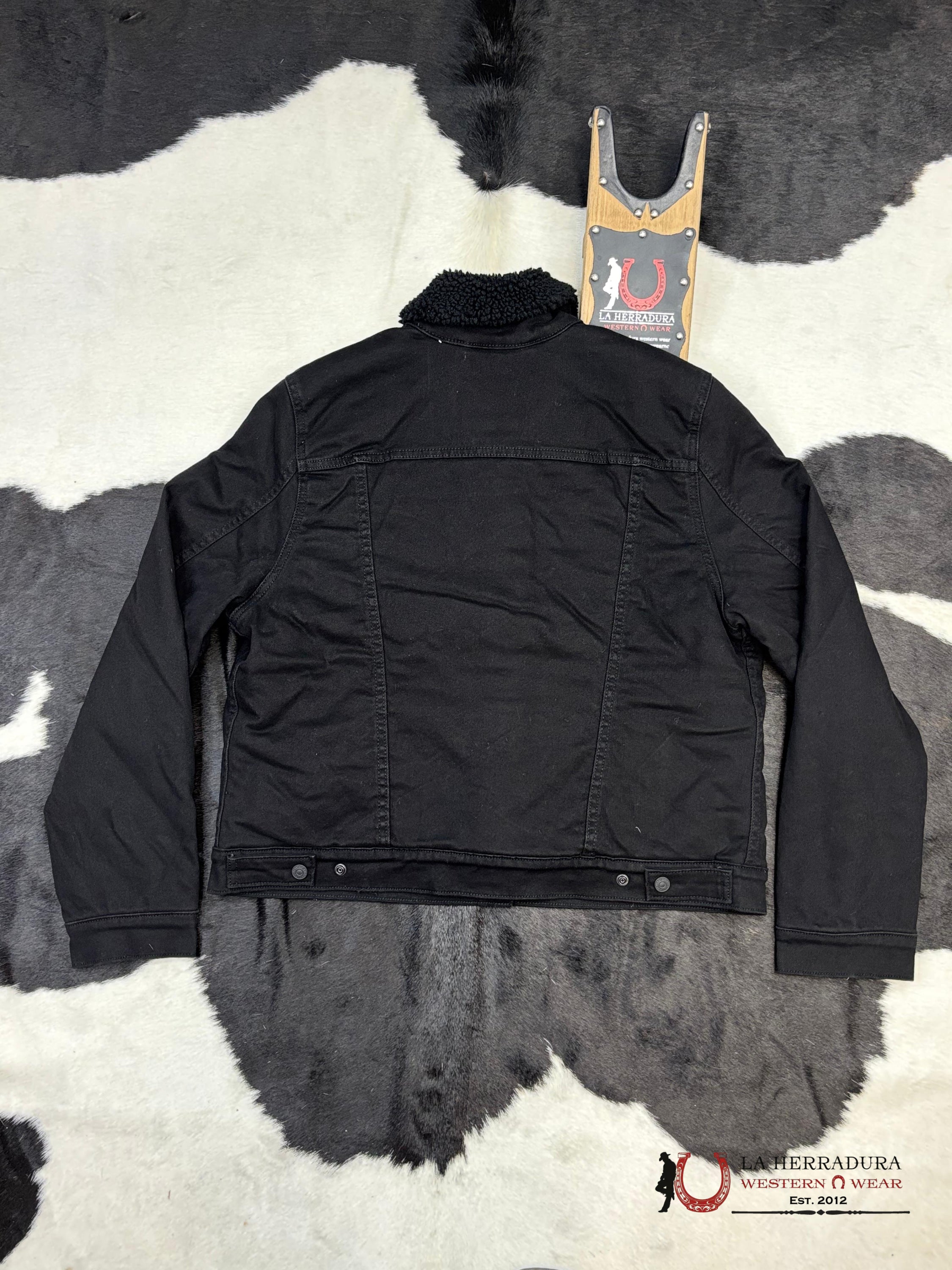 Levi´s Type Iii Sherpa Black Trucker Jacket Ropa Hombres