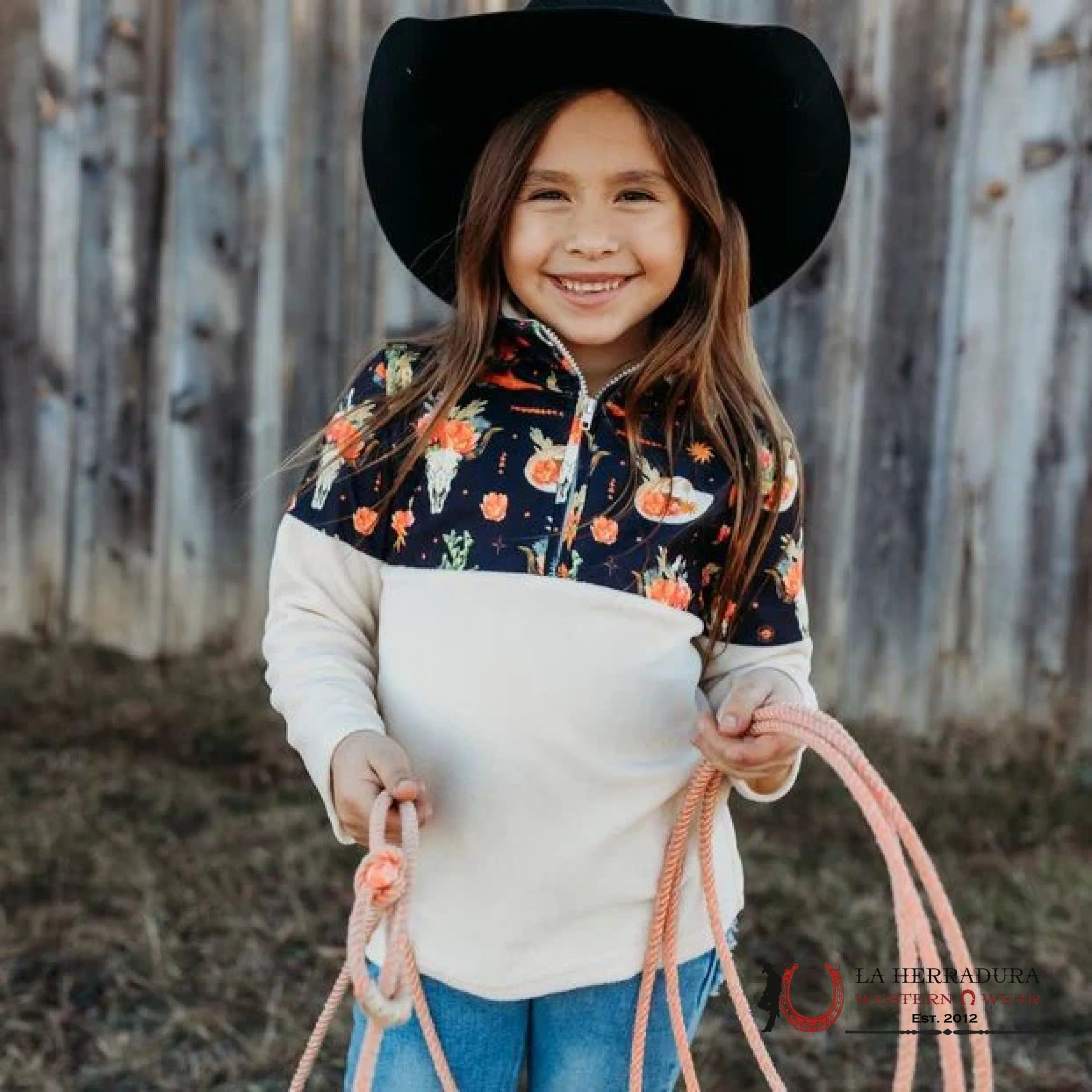 LITTLE GIRL’S SHEA BABY QUILT LINED FLANNEL SHIRT JACKET NIÑOS