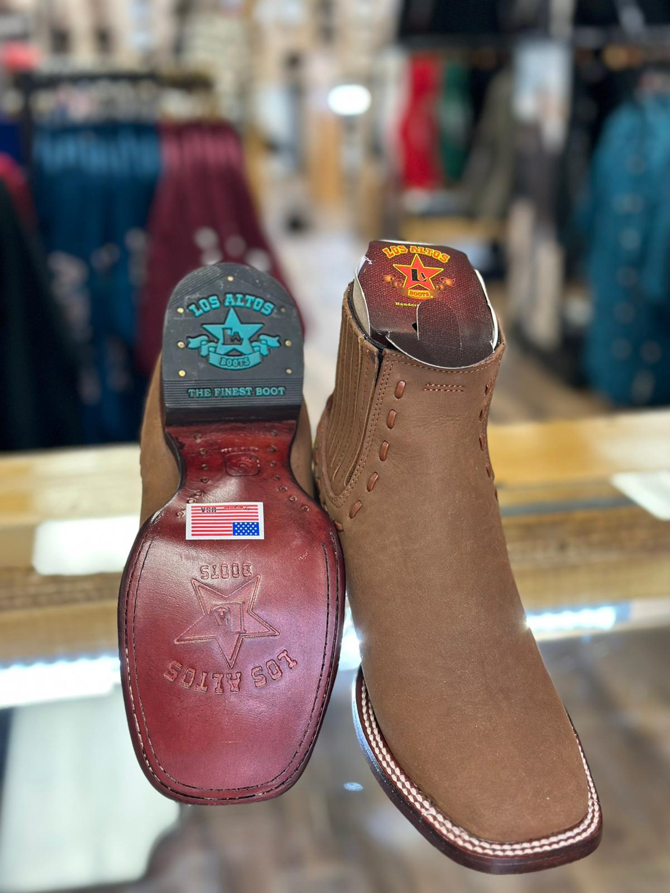 Los Altos Women’s Short Boot Nobuck Chedron 32B6350 Botas Mujeres