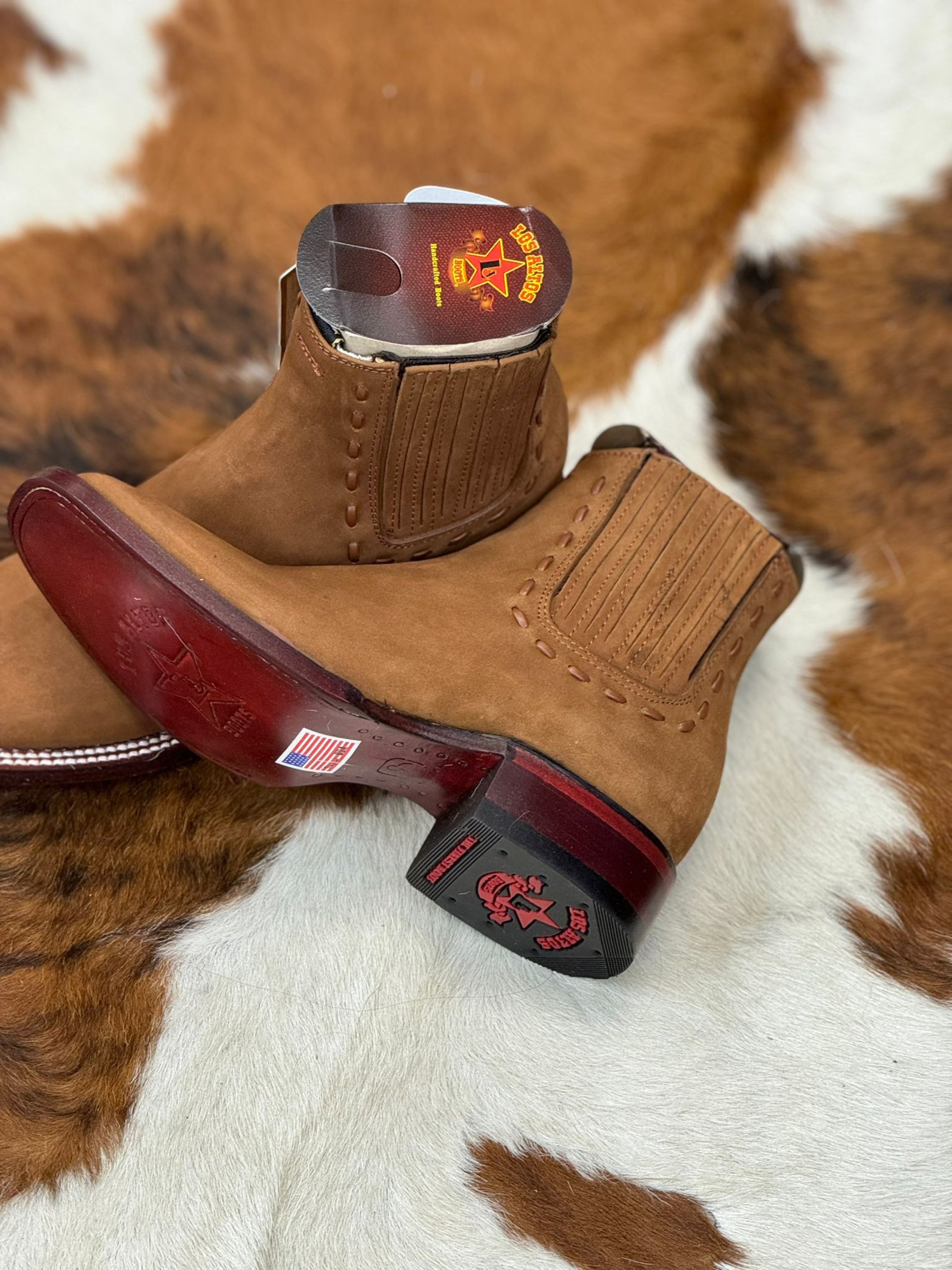 Los Altos Women’s Short Boot Nobuck Chedron 32B6350 Botas Mujeres