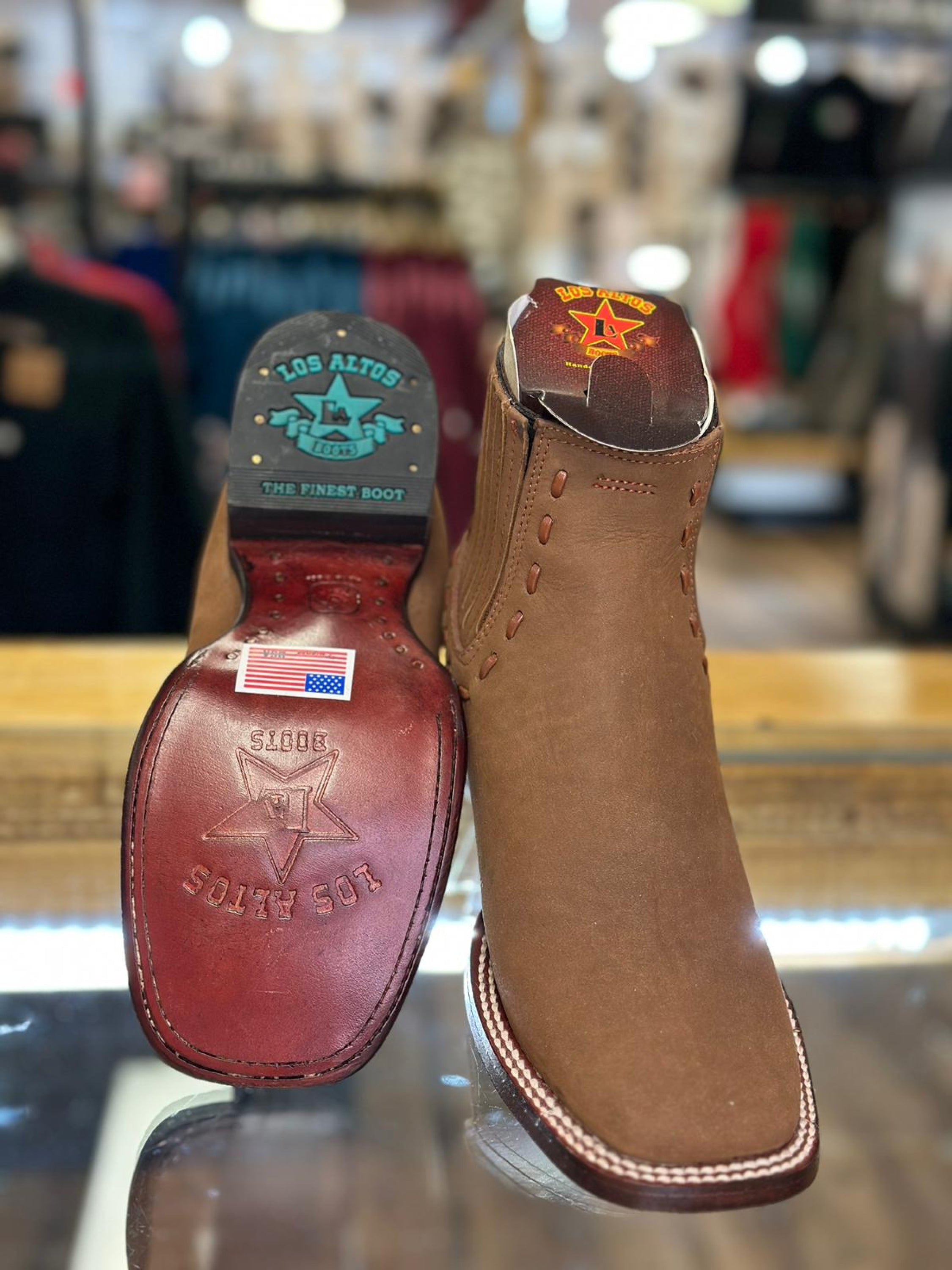 Los Altos Women’s Short Boot Nobuck Chedron 32B6350 Botas Mujeres