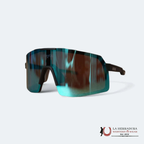SE PERDIÓ TERNERO GAFAS DE SOL NEGRAS/AZULES EURO ELITE