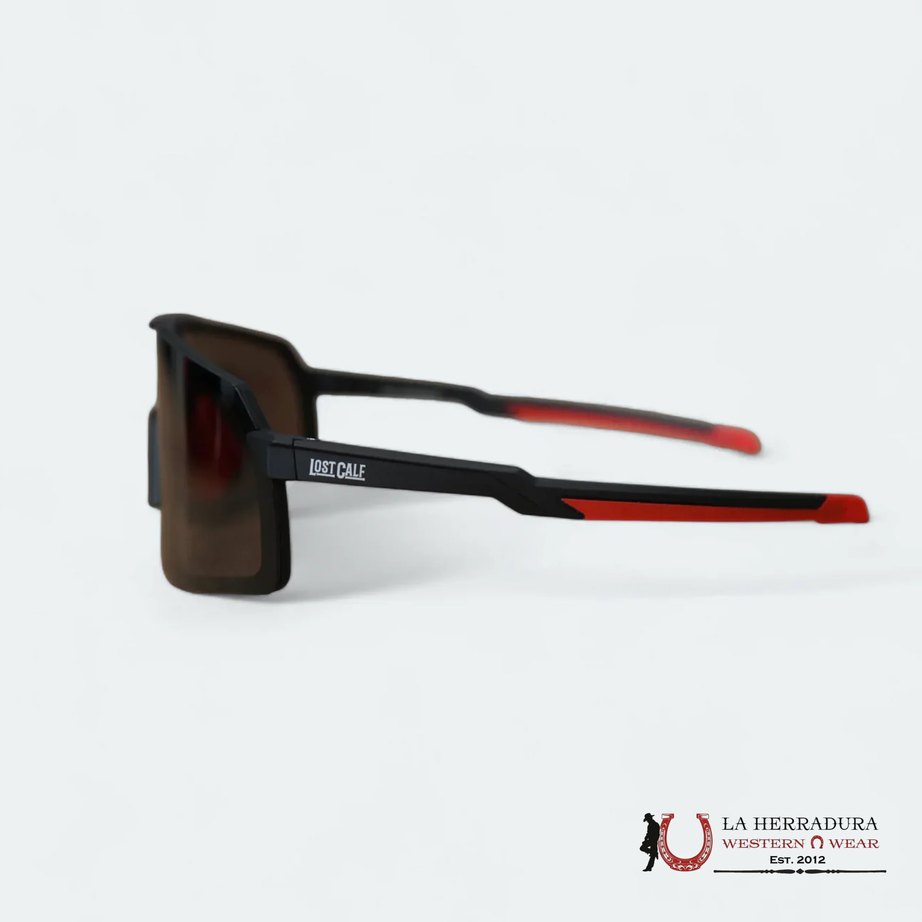 LOST CALF BLACK/GREY/RED SUNGLASSES EURO ELITE STANDARD ACCESORIOS