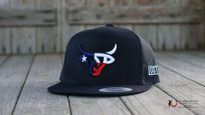 LOST CALF BLACK Style 6.12 TEXAS COLORS