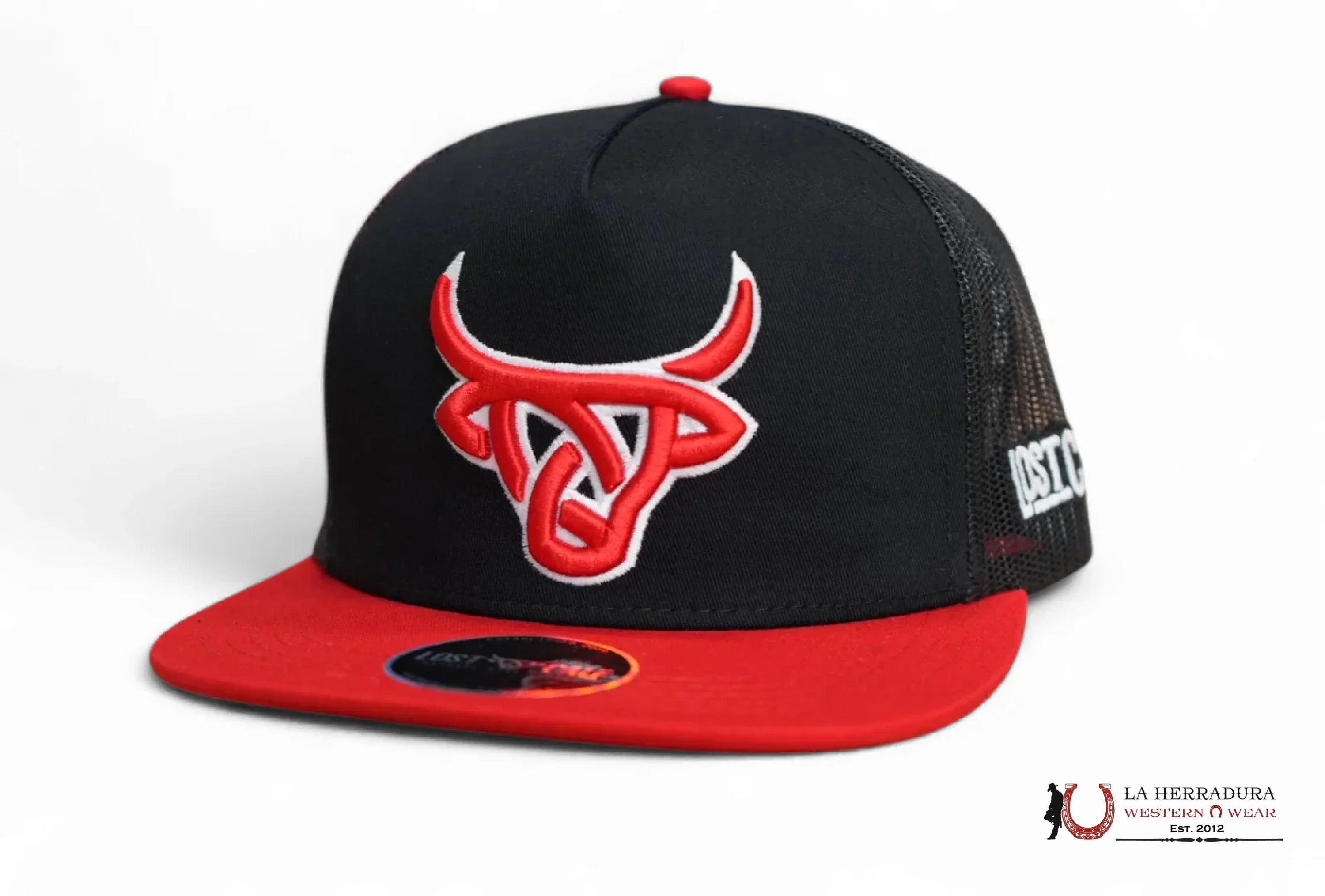 LOST CALF BLACK Style 6.13 RED BULL CAPS MENS GORRAS HOMBRES