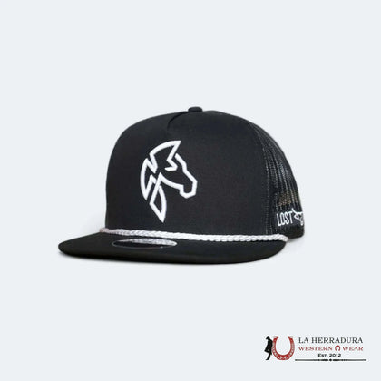 LOST CALF BLACK Style 6.7 WHITE HORSE