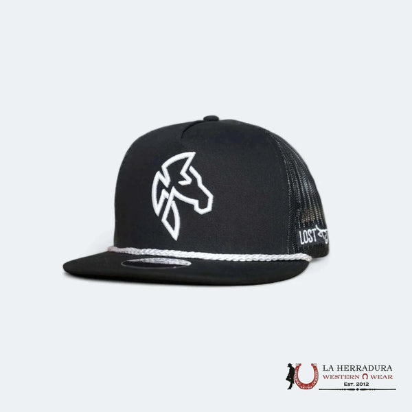 LOST CALF BLACK Style 6.7 WHITE HORSE