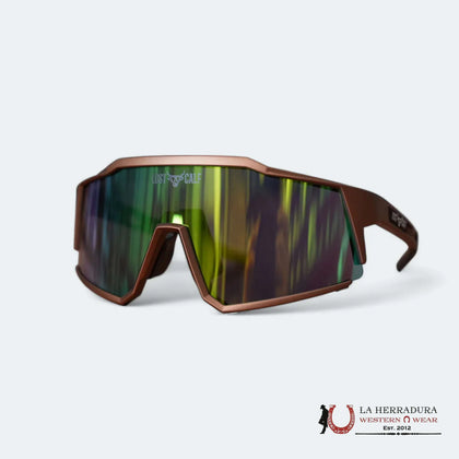 LOST CALF BROWN/GREEN SUNGLASSES RAPTOR