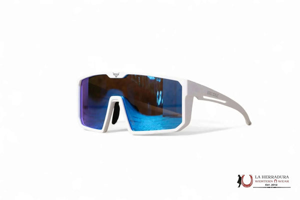 LOST CALF WHITE/BLUE SUNGLASSES COMET