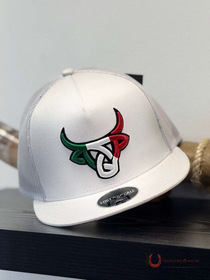 LOST CALF WHITE Style 1.7 MEXICO FLAG