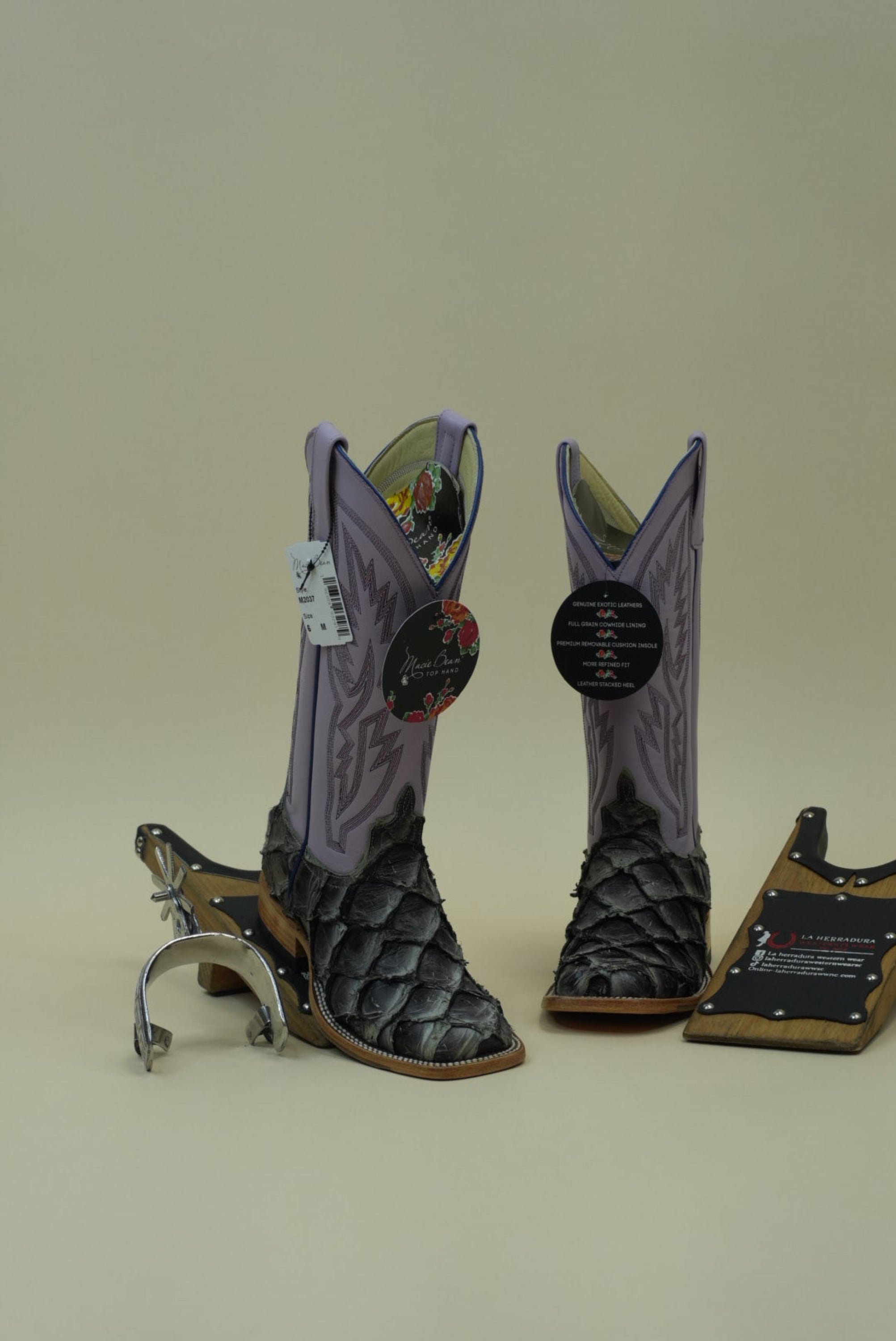 Macie Beam Mockingbird Big Bass Lavanda Pandora Botas Mujeres