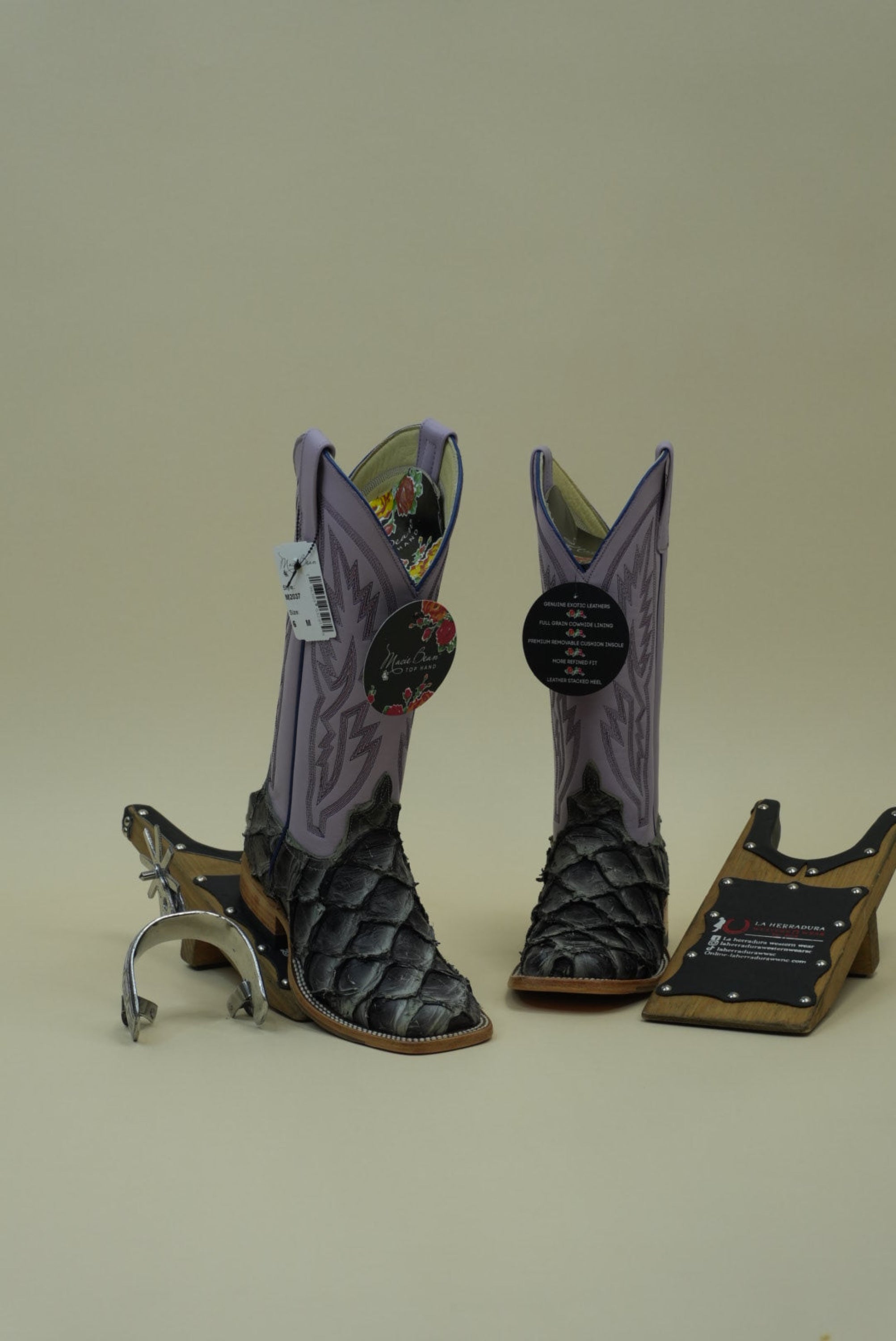 Macie Beam Mockingbird Big Bass Lavanda Pandora Botas Mujeres