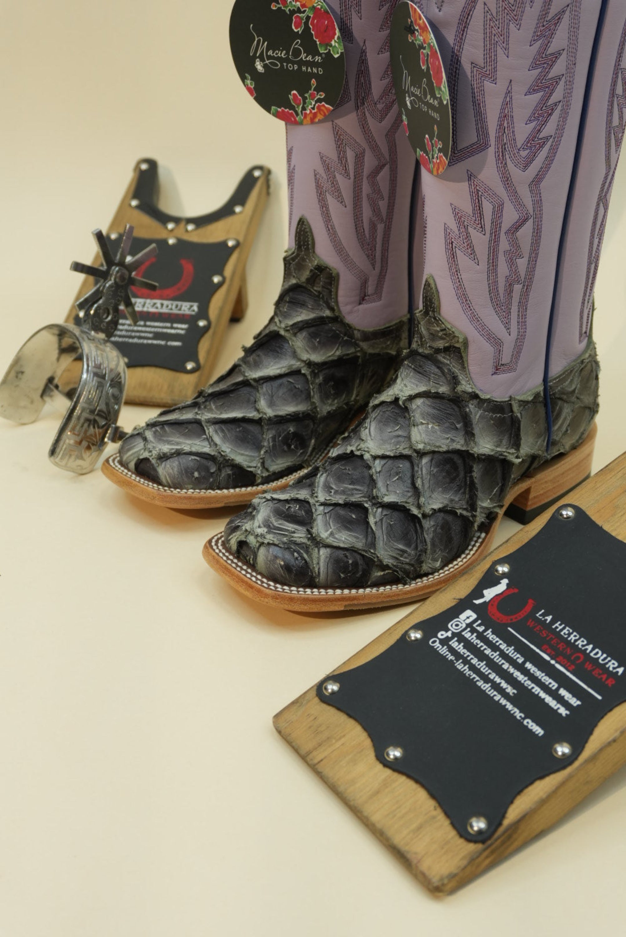 Macie Beam Mockingbird Big Bass Lavanda Pandora Botas Mujeres