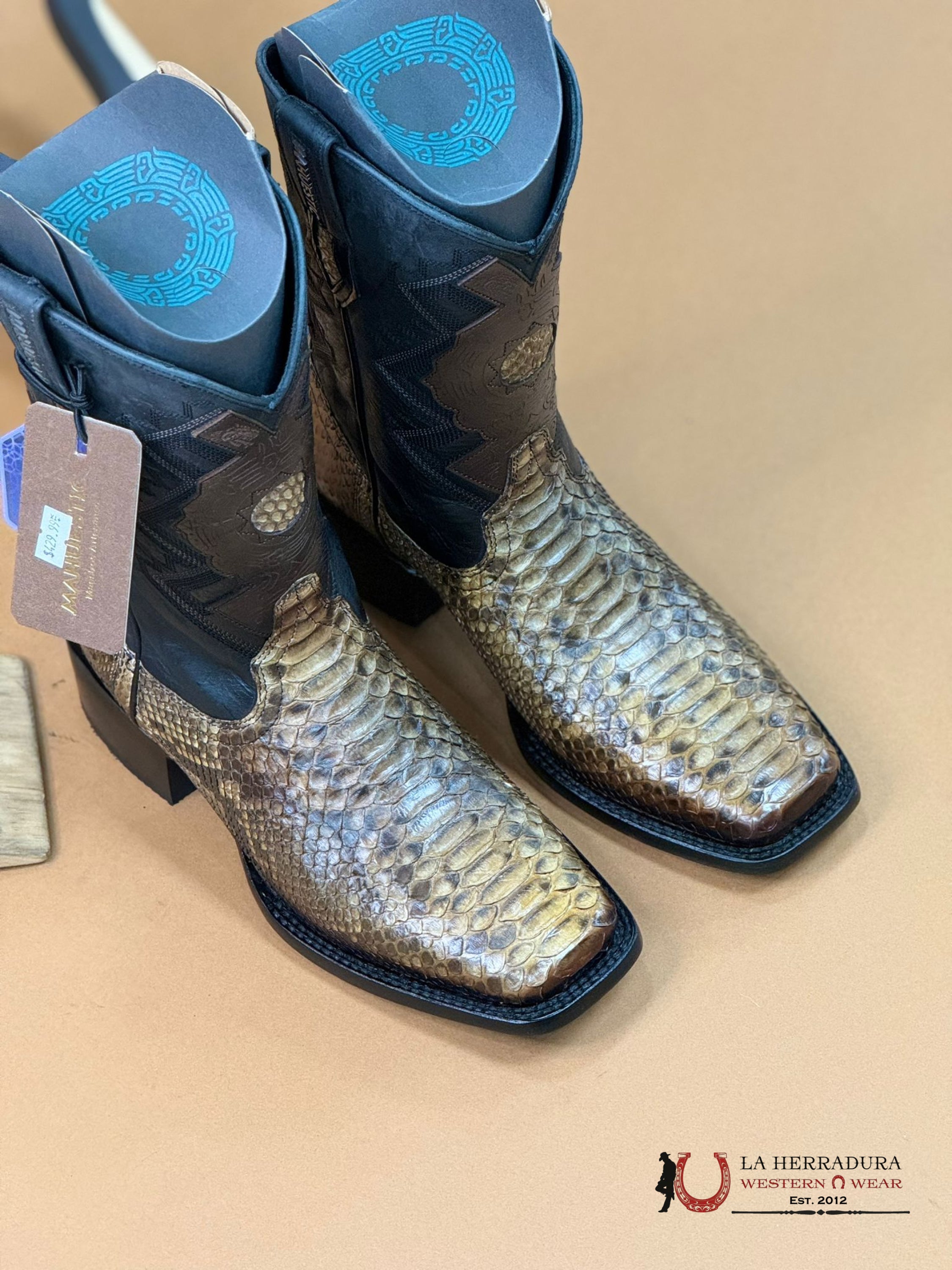 Mahuestic Python Arena Square Toe Wa0632 Botas Hombres