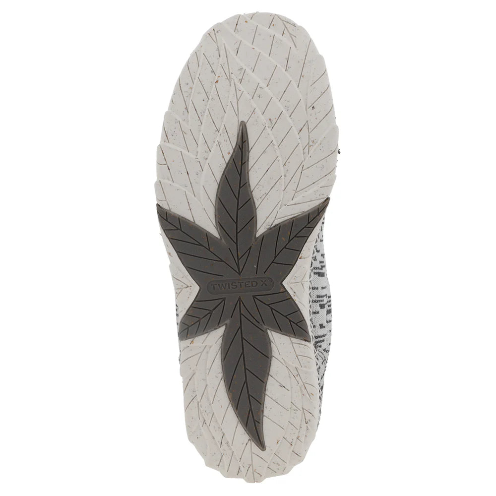 ZAPATOS TWISTED X ZERO X WHITE GREY -WZX0001