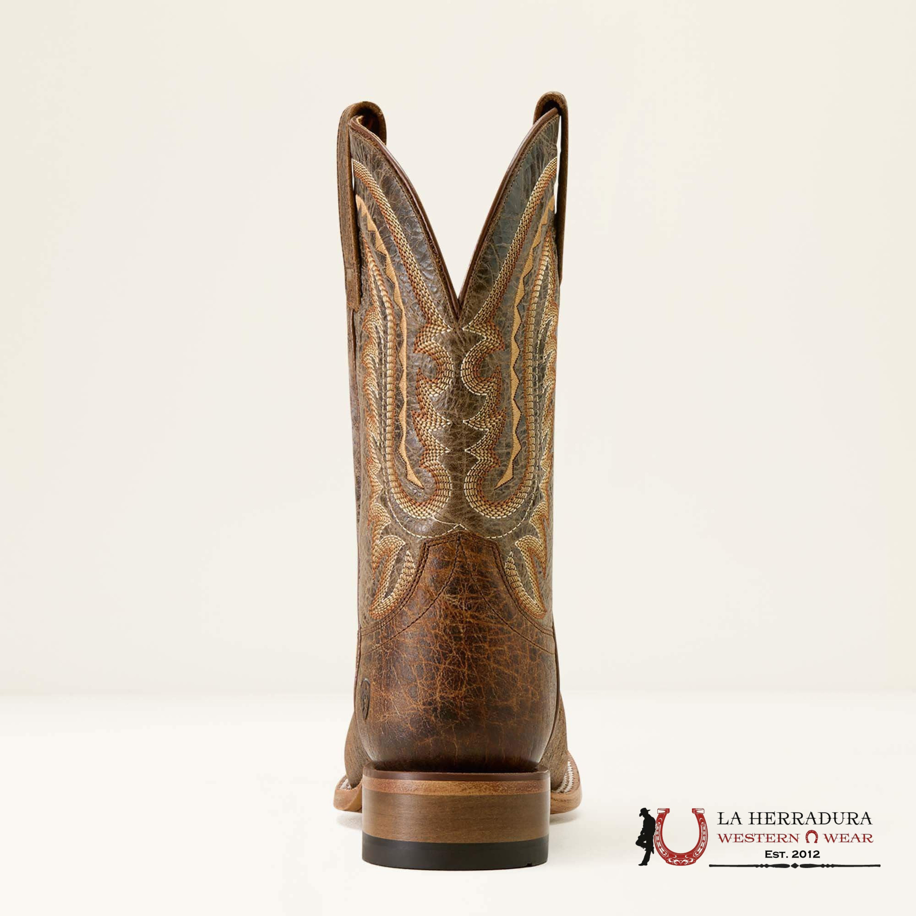 MEN ARIAT BOOT ROCK RIDGE SADDLE BROWN BISON/NUTSHELL TAN 10063783 BOTAS HOMBRES