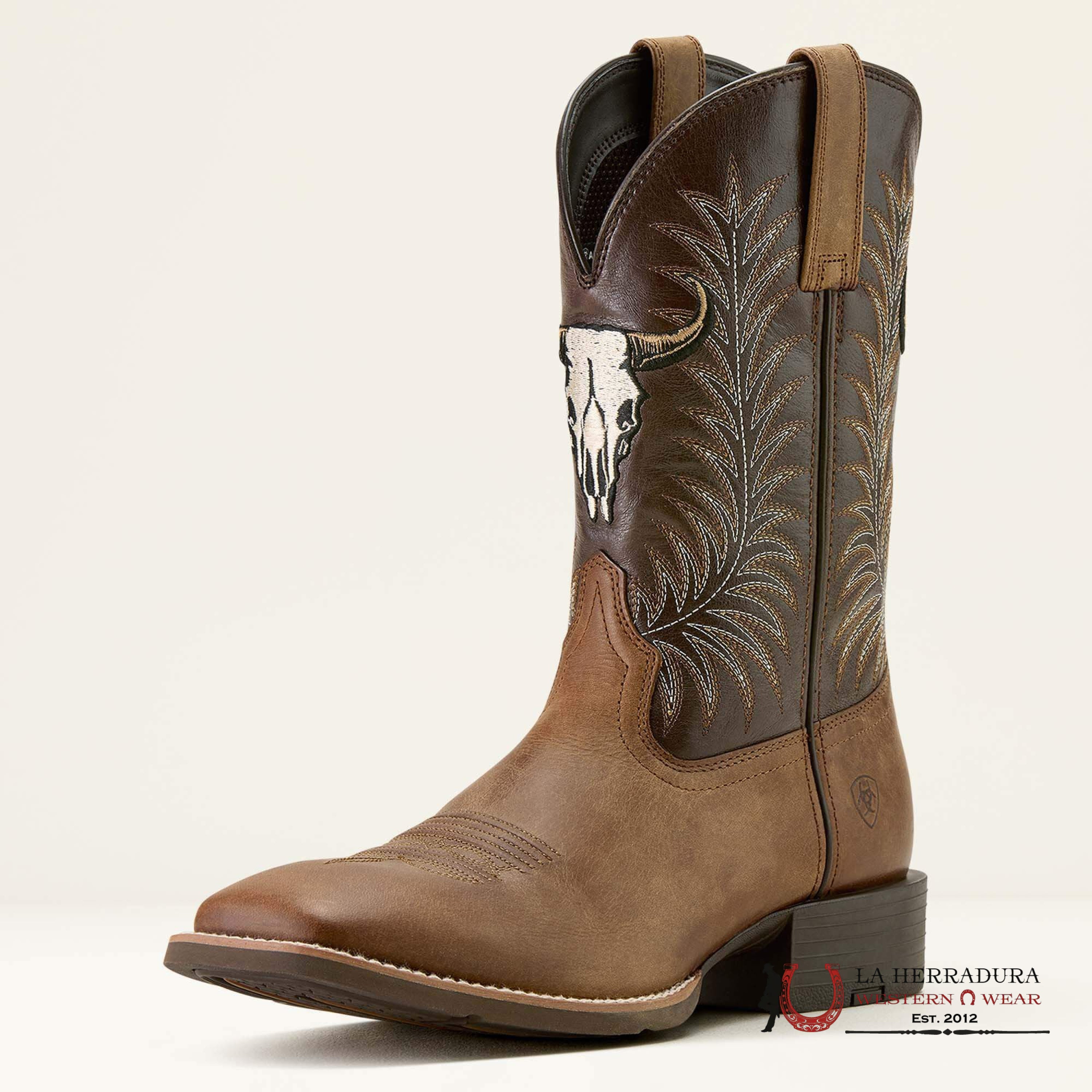MEN ARIAT BOOT SPORT STEER SKULL 10064053 BOTAS HOMBRES