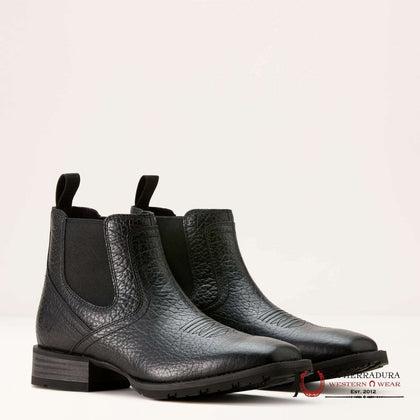 Men Ariat Hybrid Low Boy Black Adobe 10060772