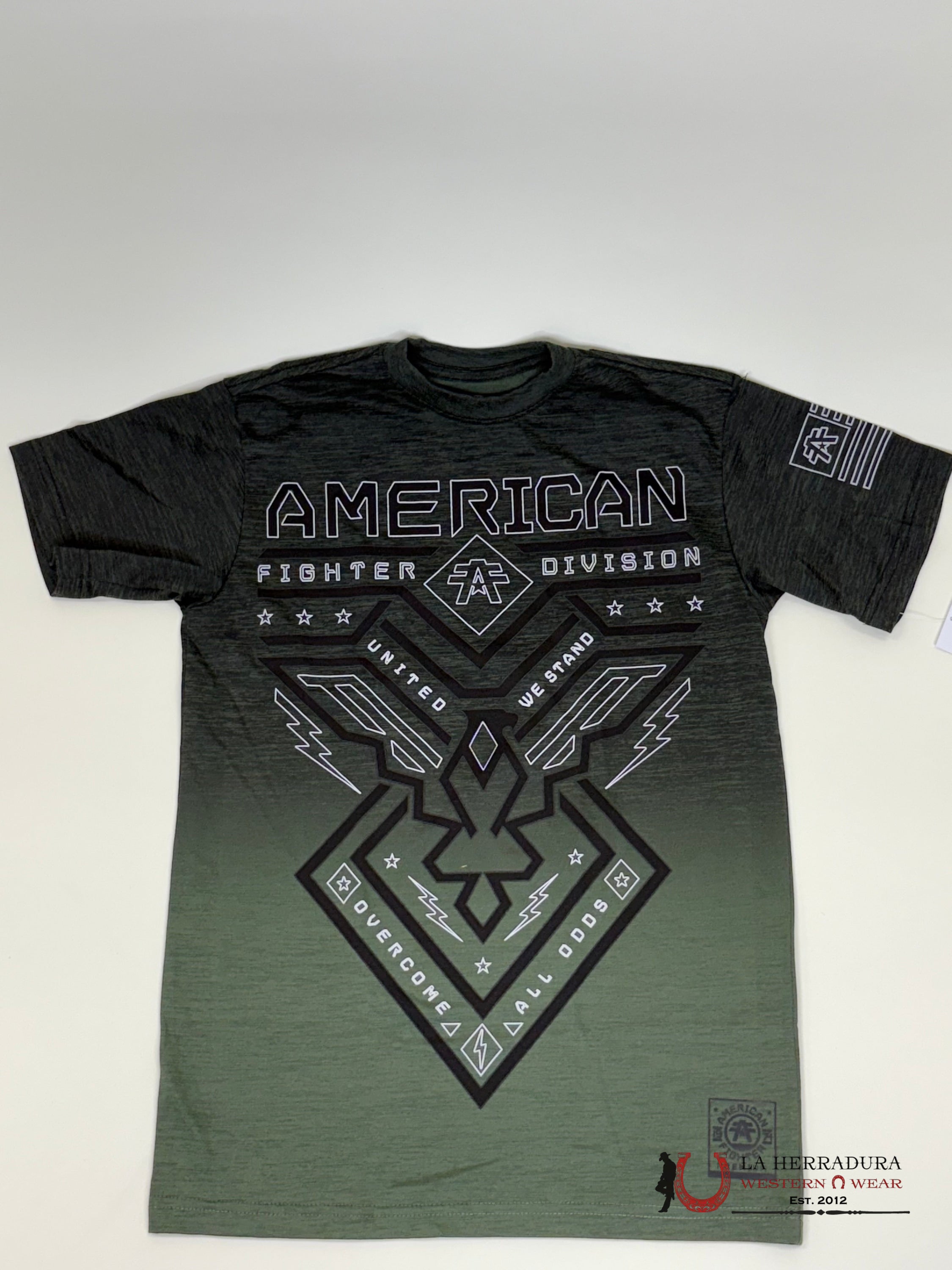 American Fighter T-Shirt Dugger Dark Green Ropa Hombres