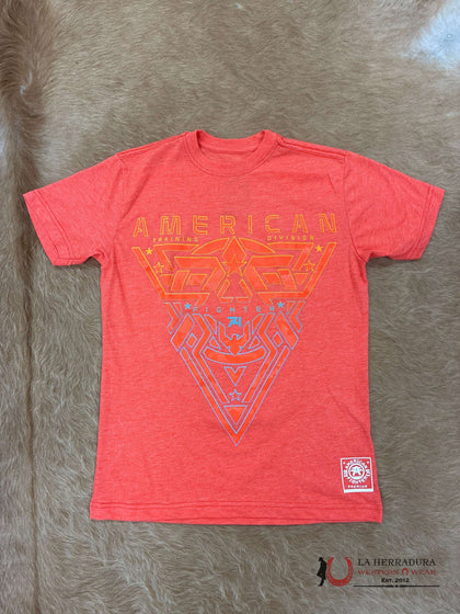 MENS AMERICAN FIGHTER T-SHIRT- JOHNTOWN SS FM14406
