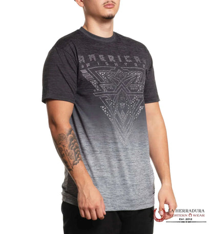 MENS AMERICAN FIGHTER TSHIRT- MISSION HILLS SS FM15479