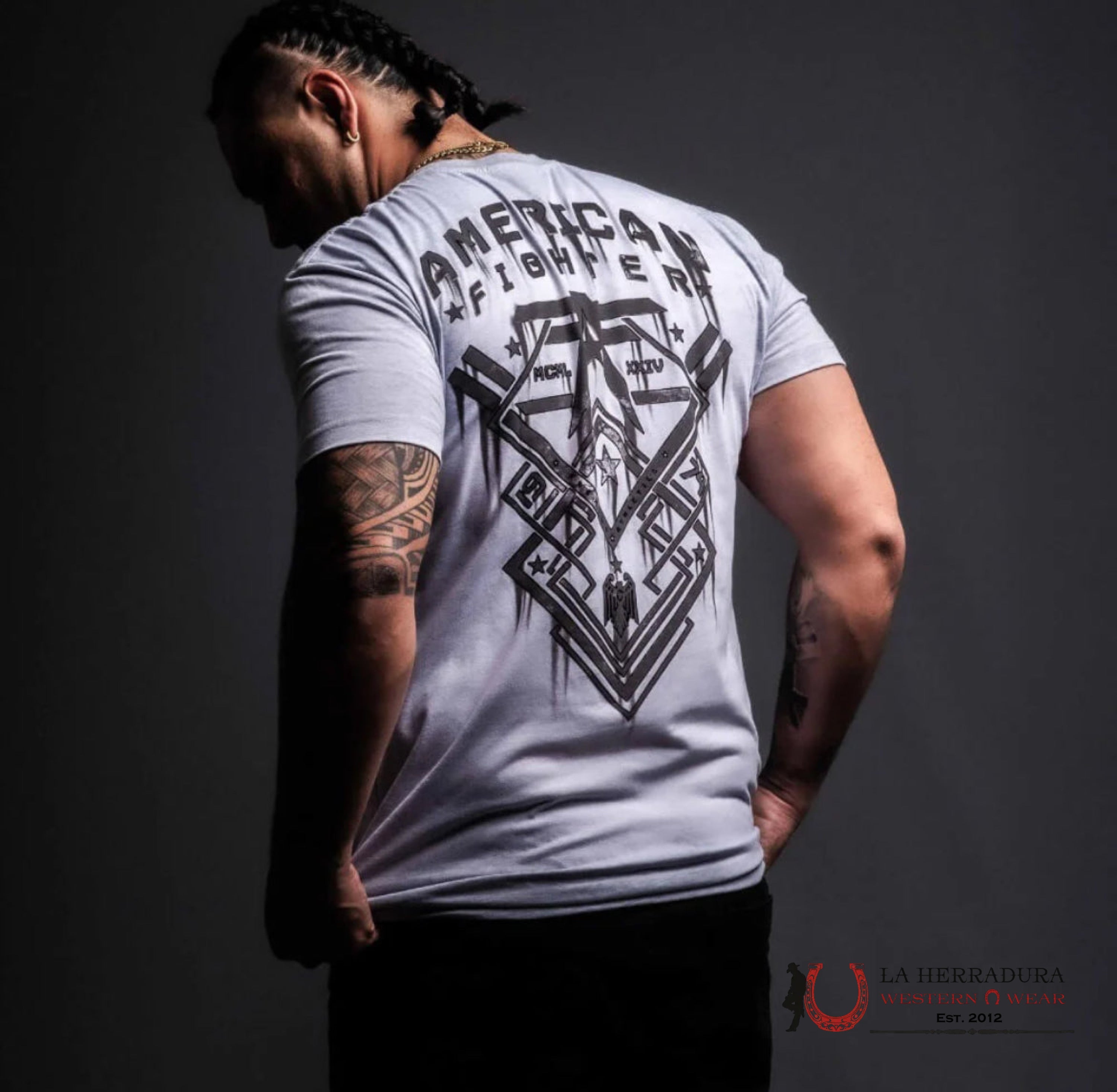 MENS AMERICAN FIGHTER TSHIRT- NANTUCKET SS FM15267 ROPA HOMBRES