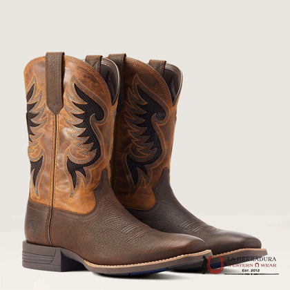 MENS ARIAT COWPUNCHER VentTEK™ DARK BROWN/GOLDEN MUSTARD- 10044573