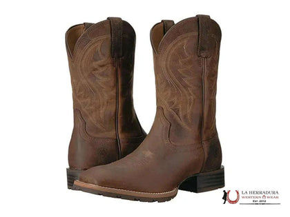 MENS ARIAT HYBRID RANCHER DISTRESSED BROWN- 10023175