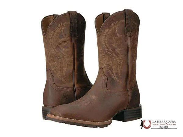 MENS ARIAT HYBRID RANCHER DISTRESSED BROWN- 10023175